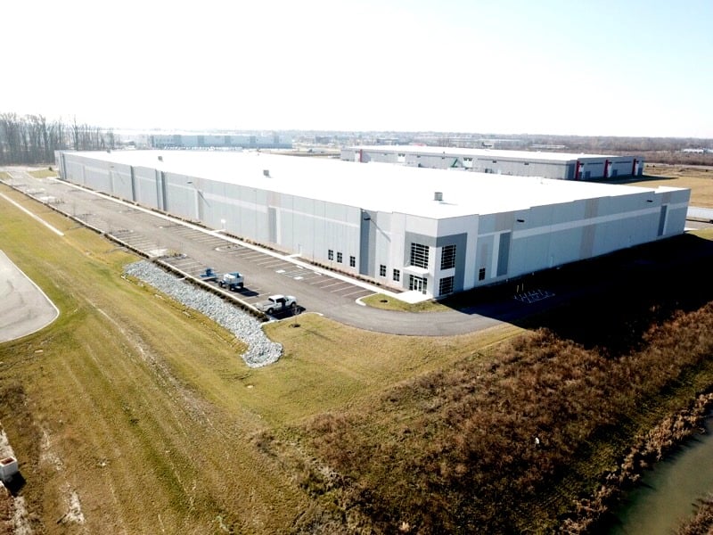 Spartan Exterior of Indianapolis warehouse